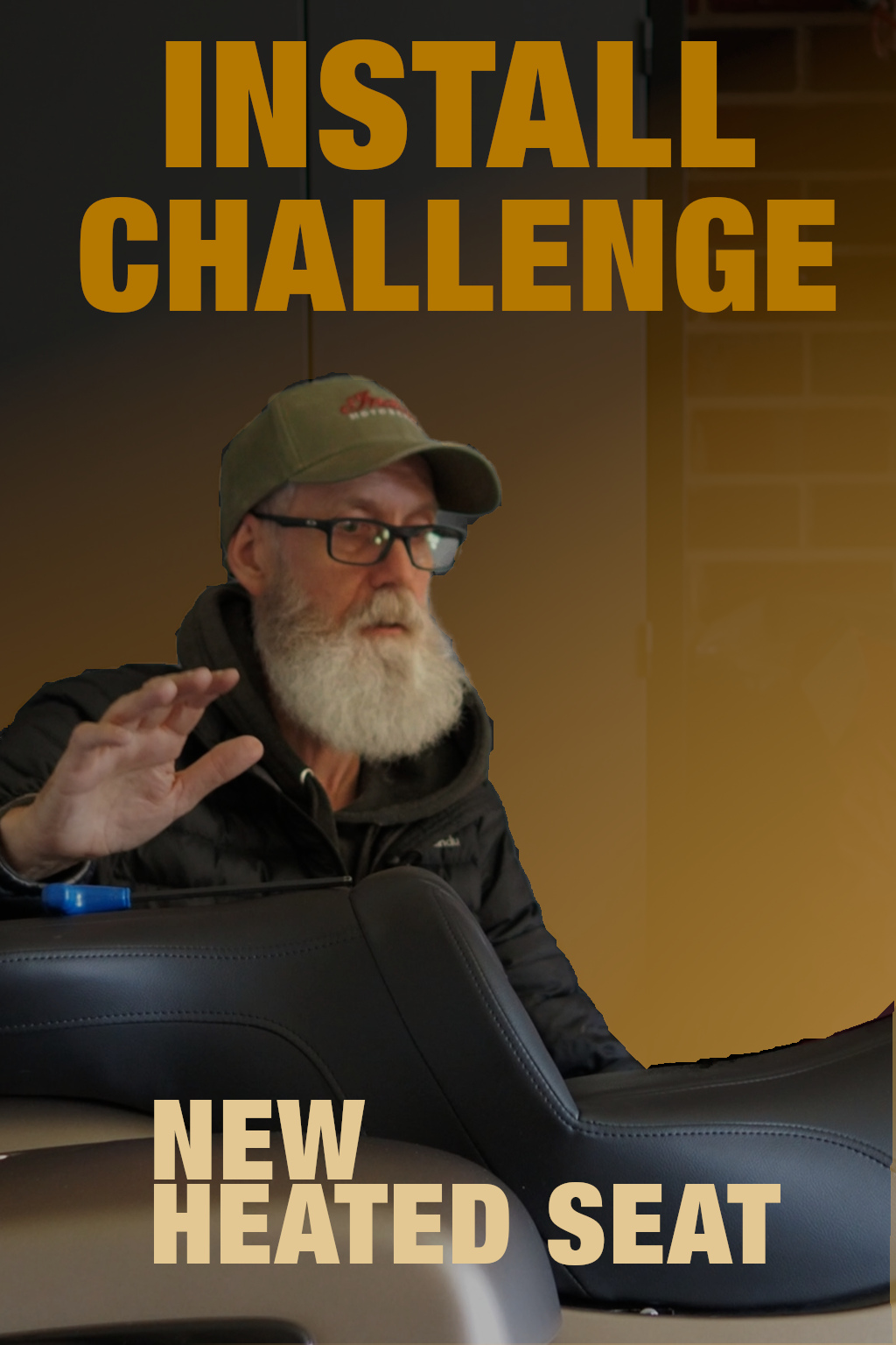 Saddlemen Road Sofa Seat Install Poster